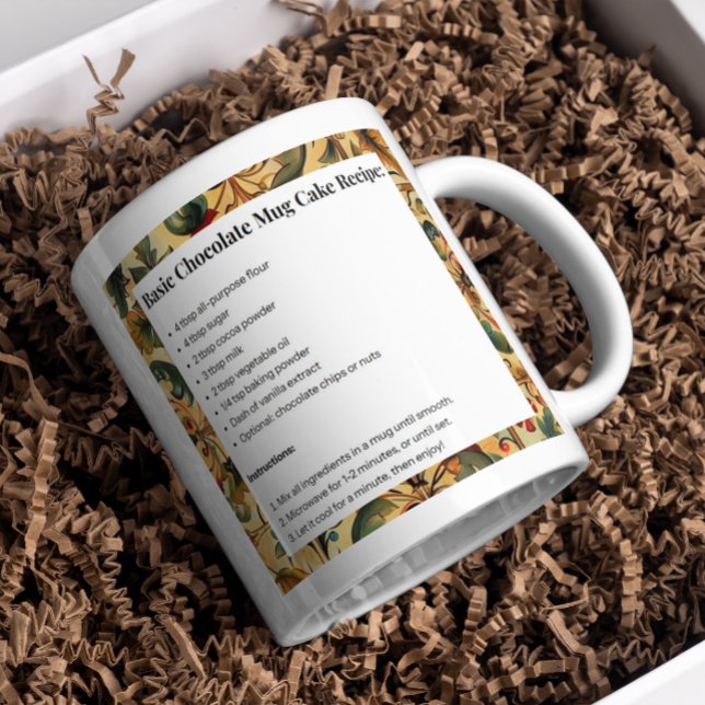 Botanisches Rezept aus dem Goldenen Zeitalter Kaffeetasse (Von Creator hochgeladen)
