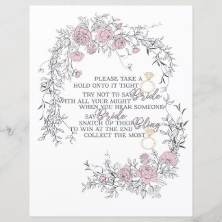 Botanisches Ringspiel-Brautparty