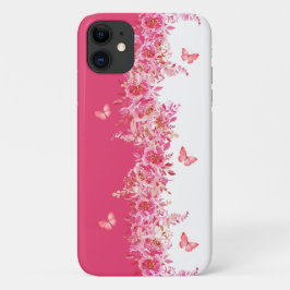 Botanisches rosa Handyhülle Case-Mate iPhone Hülle