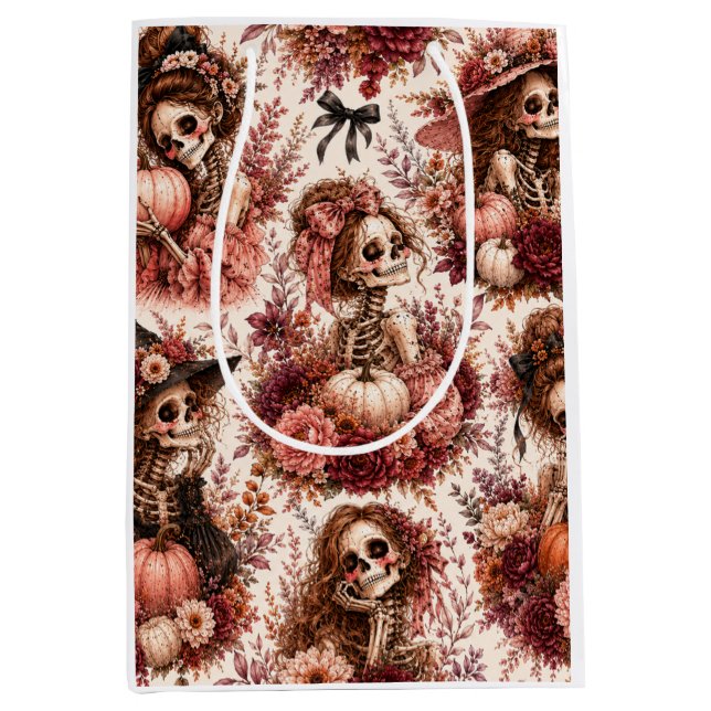 Botanisches Skelett  Mittlere Geschenktüte (Vorderseite)