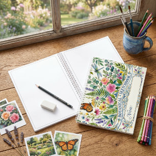 Botanisches Skizzenbuch Notizbuch