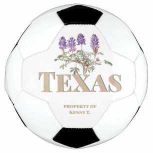 Botanisches Texas Bluebonnet 2 Fußball