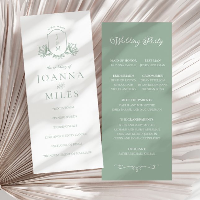 Botanisches Wappen-Programm für Elegantes Kalligra (Von Creator hochgeladen)