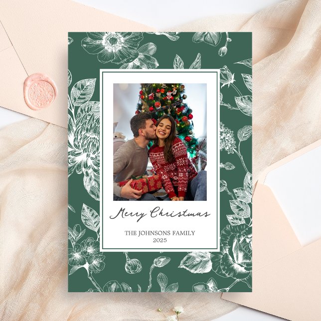 Botanisches Weihnachten (Christmas Family Holiday Card)