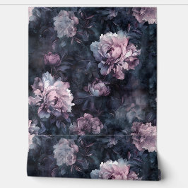 Botanisches Weihnachten aus knackiger Erde Tapete