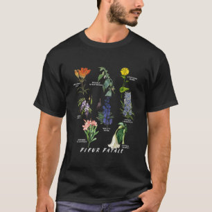 Botanisgarten Fleur Fatale Gift Botanischer Garten T-Shirt