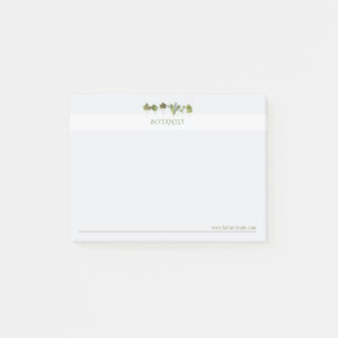 Botanistin Post-it Klebezettel