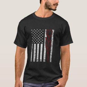 Botanistische Liebe Tulip Garden Blume Retro US Fl T-Shirt