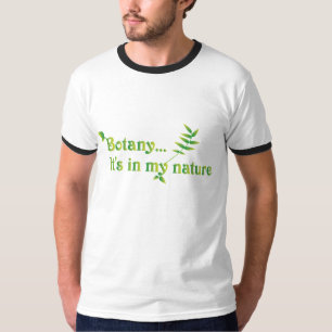 Botany Nature Green Leaf Botanistische Liebe T-Shirt