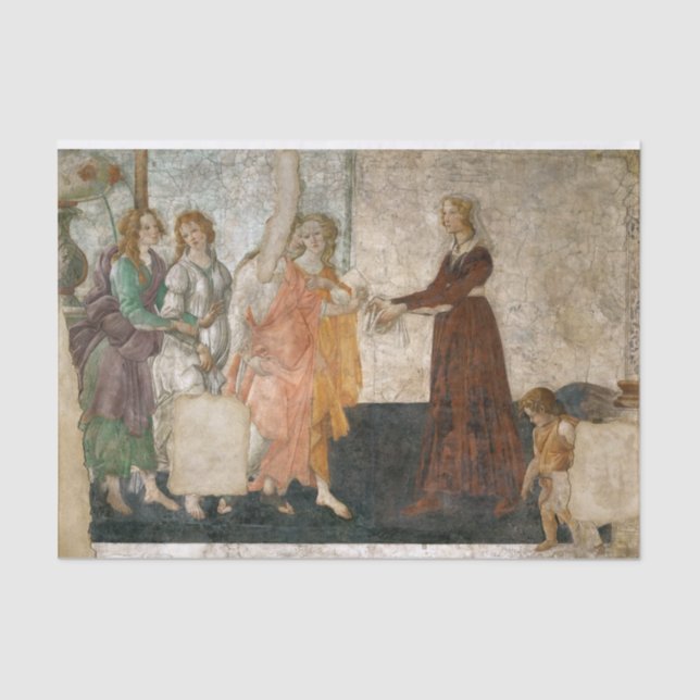 Botecelli-Decoup Seidenpapier (Vorderseite)