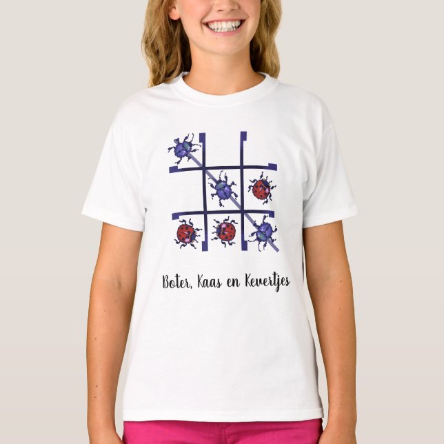 Boter, kaas en kevertjes. Pixelart T-Shirt (Vorderseite)