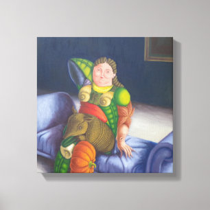 Botero „einbaut leinwanddruck