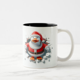 Both Side 3D Christmas Wird Merry Christmas Mug Zweifarbige Tasse