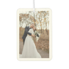 Both Sides Custom Photo Add Your Own Air Freshener Autolufterfrischer