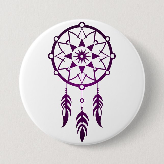📌✨ Bóton (Button) Filtro dos Sonhos Roxo Button (Vorderseite)