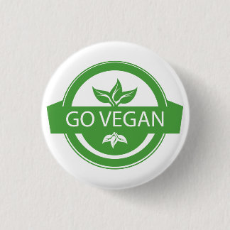 Boton Go Vegan Button