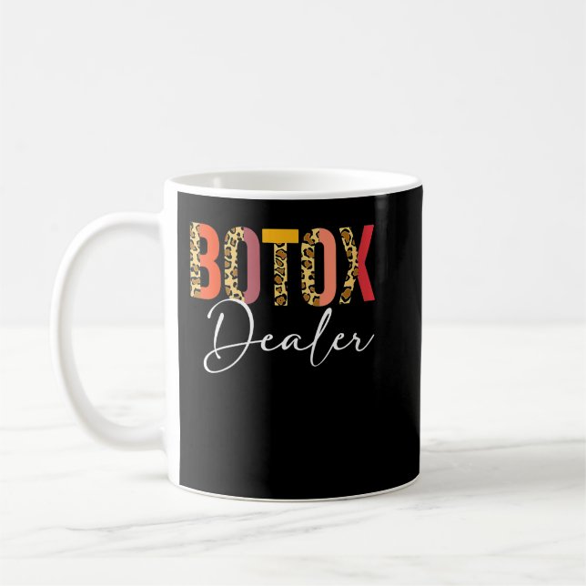 Botox Dealer Esthetician Krankenschwester Injektor Kaffeetasse (Links)