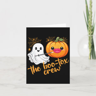 Botox Filler Halloween Ästhetische Injektion Nurse Karte