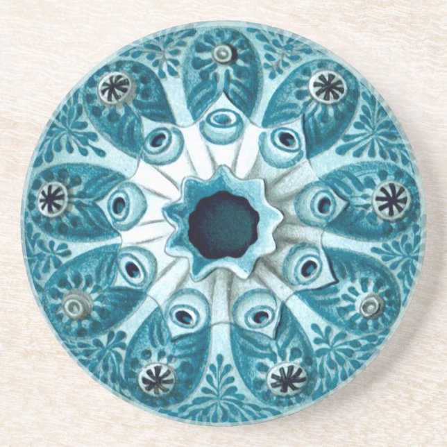 Botryllus Polycyclus Ernst Haeckel Kunstkunst Getränkeuntersetzer (Vorne)