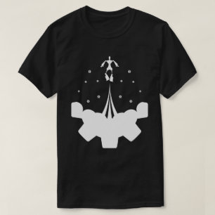 Bots über den Wolken T-Shirt
