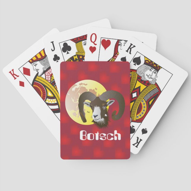 Botsch 21 mars fin 20 avrigl Gieu da chartas Spielkarten (Rückseite)