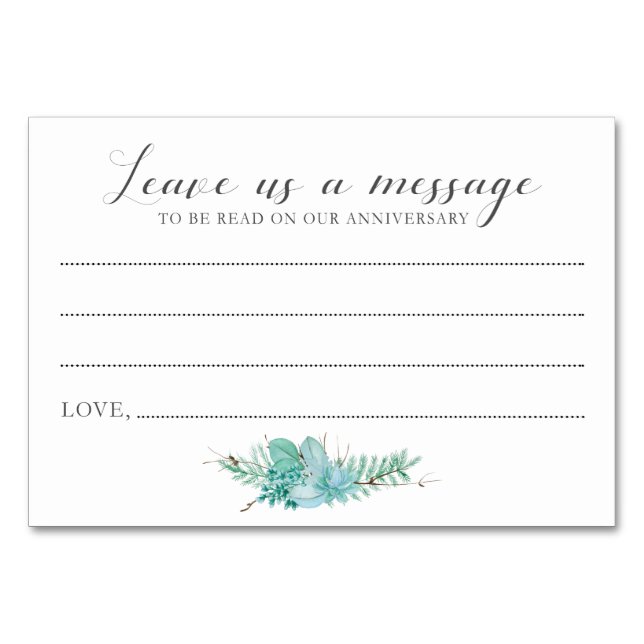 Botschaft an Britisch-bzw. Bräutigam-kulente Karte (Vorderseite)