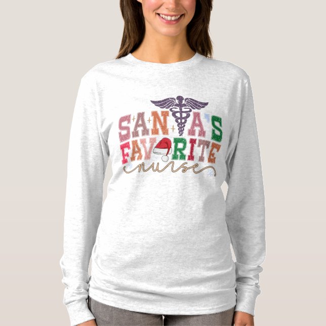 Botschaft an den Weihnachtsmann T-Shirt (Vorderseite)