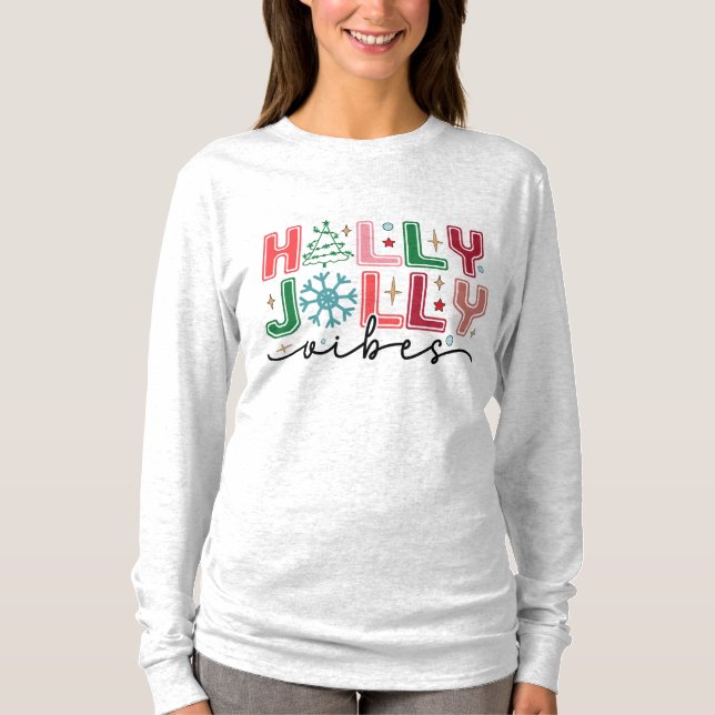 Botschaft an den Weihnachtsmann T-Shirt (Vorderseite)