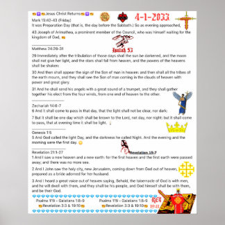 Botschaft an die Kirche Poster