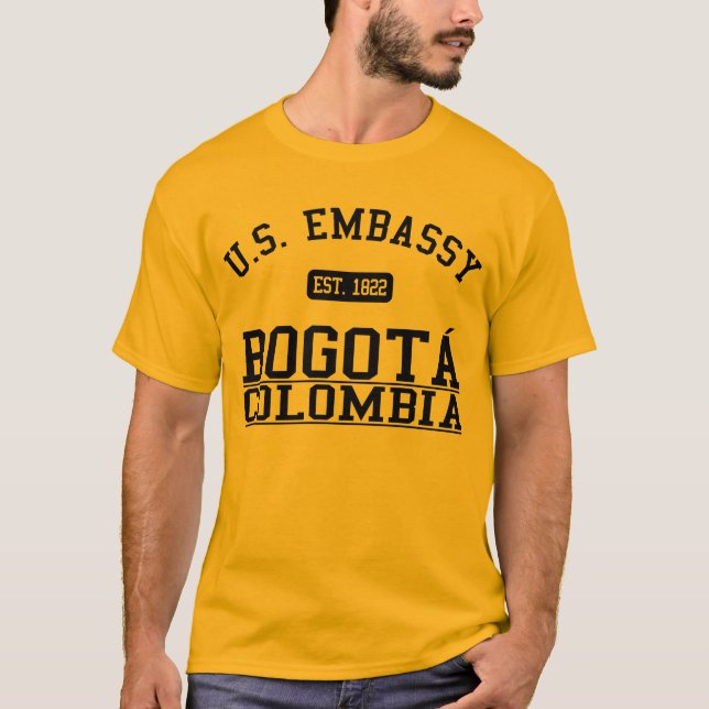 Botschaft Bogota, Kolumbien T-Shirt (Vorderseite)