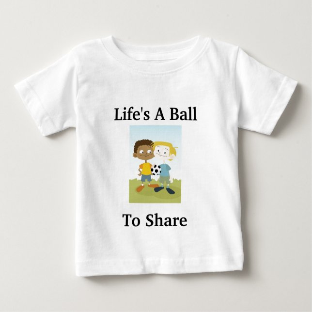 Botschaft der Einheit Baby T-shirt (Vorderseite)