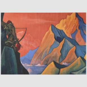 „Botschaft von Shambala“ von Nicholas Roerich Seidenpapier