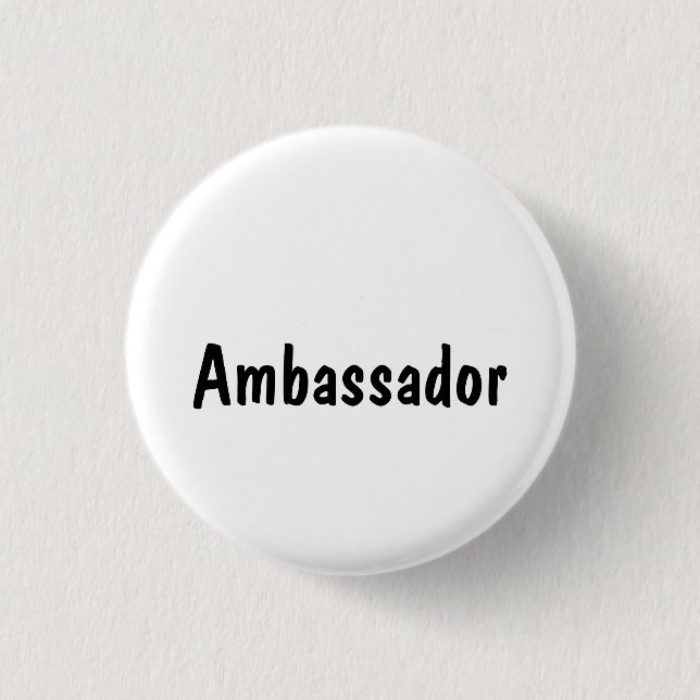 Botschafter Button (Vorderseite)