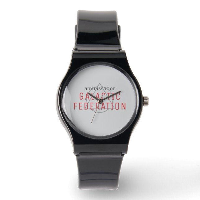 Botschafter der Galaktischen Föderation Armbanduhr (Vorderseite)