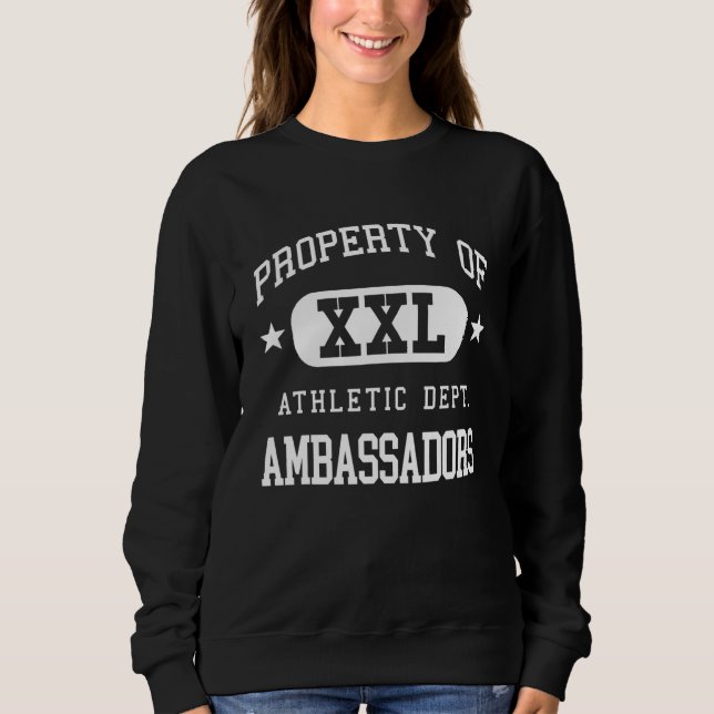 Botschafter XXL Akademie Eigentum Sweatshirt (Vorderseite)