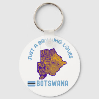 Botsuana-Afrika Schlüsselanhänger