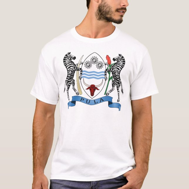Botsuana-Emblem T-Shirt (Vorderseite)