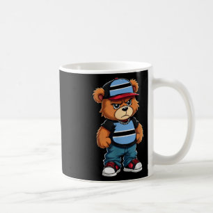 Botsuana Flag Teddy Bear Botswana Hip Hop Kaffeetasse