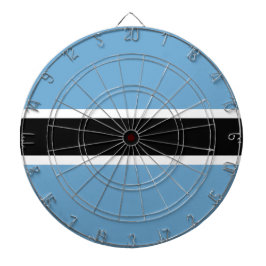 Botsuana-Flagge (Botsuana) Dartscheibe