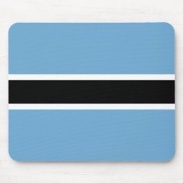 Botsuana-Flagge (Botsuana) Mousepad