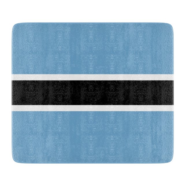 Botsuana-Flagge (Botsuana) Schneidebrett (Vorderseite)