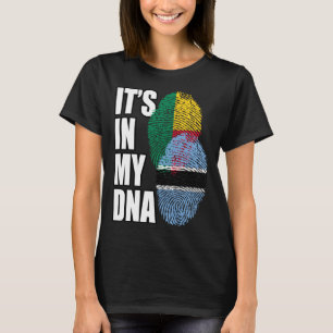 Botsuana und Beninese - DNA-Flaggenstaat T-Shirt