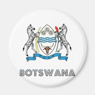 Botsuana-Wappen Magnet
