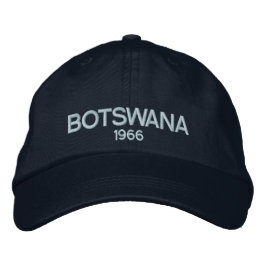 Botswana 1966 bestickter Hut
