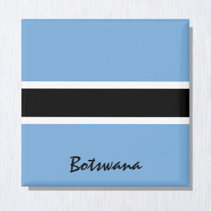 Botswana Fahne & Afrika Urlaubs-/Sportfans Magnet