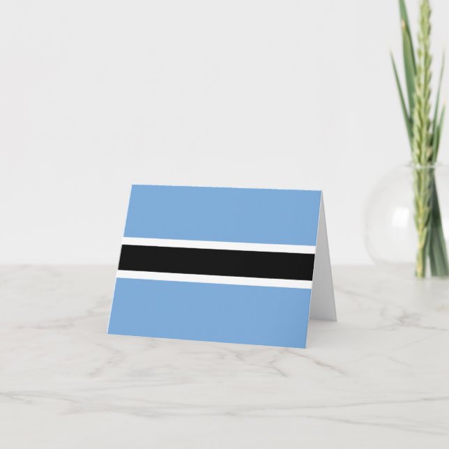 Botswana-Flagge (Vorderseite)