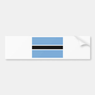 Botswana-Flagge Autoaufkleber