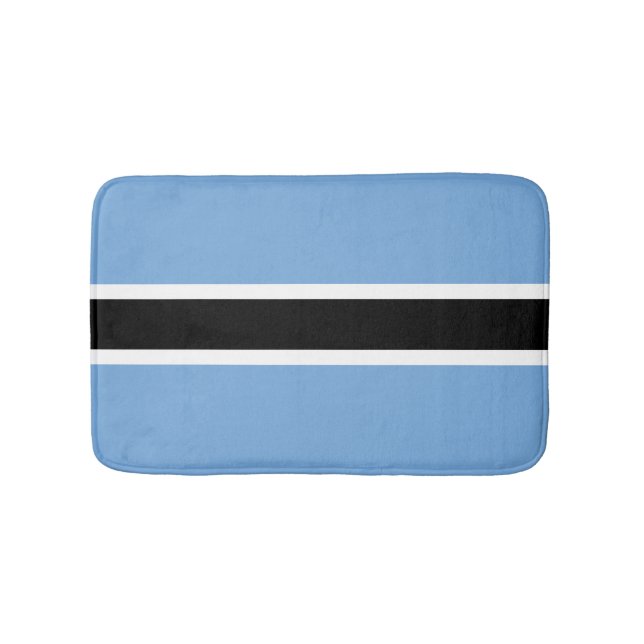 Botswana-Flagge Badematte (Vorderseite)