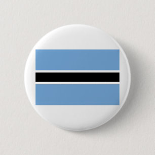 Botswana-Flagge Button