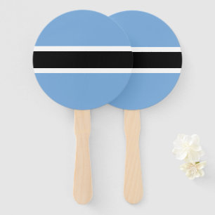 Botswana-Flagge Fächer